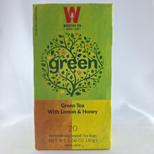 Lade das Bild in den Galerie-Viewer, Wissotzky Grüner Tee mit Lemon (Zitrone) & Honey (Honig)