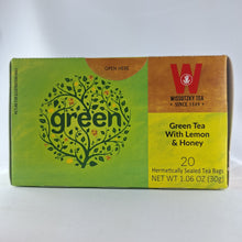 Lade das Bild in den Galerie-Viewer, Wissotzky Grüner Tee mit Lemon (Zitrone) & Honey (Honig)