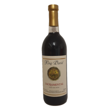 Lade das Bild in den Galerie-Viewer, Carmel King David Süßer Rotwein Sacramental (NYS)