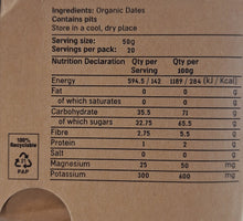 Lade das Bild in den Galerie-Viewer, Medjoul Datteln 1 kg Organic King Solomon Dates