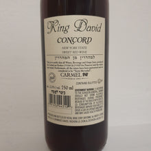 Lade das Bild in den Galerie-Viewer, Carmel King David Süßer Rotwein Concord (NYS)