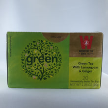 Lade das Bild in den Galerie-Viewer, Wissotzky Grüner Tee mit Lemongrass (Zitronengras) & Ginger (Ingwer)