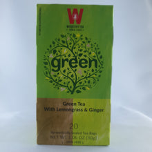Lade das Bild in den Galerie-Viewer, Wissotzky Grüner Tee mit Lemongrass (Zitronengras) & Ginger (Ingwer)