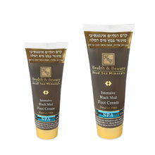 Lade das Bild in den Galerie-Viewer, H&B Intensive Fußcreme Schwarzer Schlamm