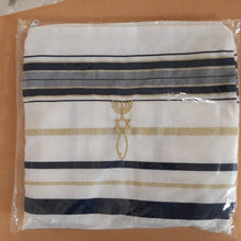 Lade das Bild in den Galerie-Viewer, Messianisches Tallit-Set S (Schal) Schwarz
