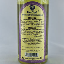 Lade das Bild in den Galerie-Viewer, Salböl, Isop, Reinigung, Ein Gedi 50 ml Flasche
