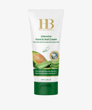 Lade das Bild in den Galerie-Viewer, H&amp;B Intensive Hand &amp; Nagel Creme mit Avocado Öl &amp; Aloe Vera 100 ml
