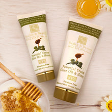 Lade das Bild in den Galerie-Viewer, H&amp;B Leistungstarke Olivenöl &amp; Honig Creme 180 ml Tube
