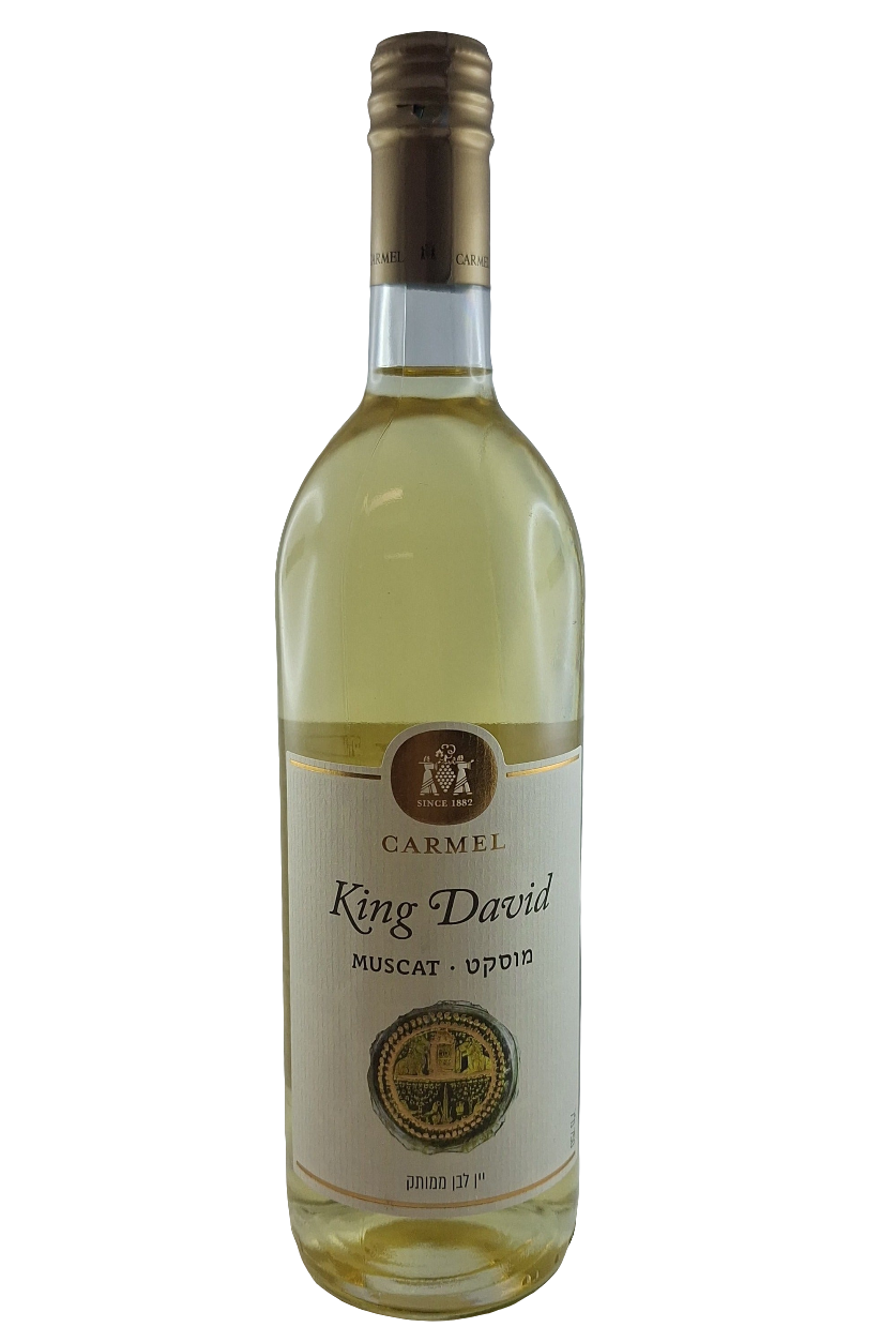 Carmel King David Muskat Süßer Weißwein