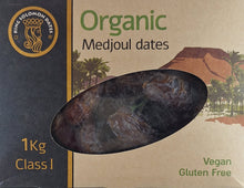 Lade das Bild in den Galerie-Viewer, Medjoul Datteln 1 kg Organic King Solomon Dates
