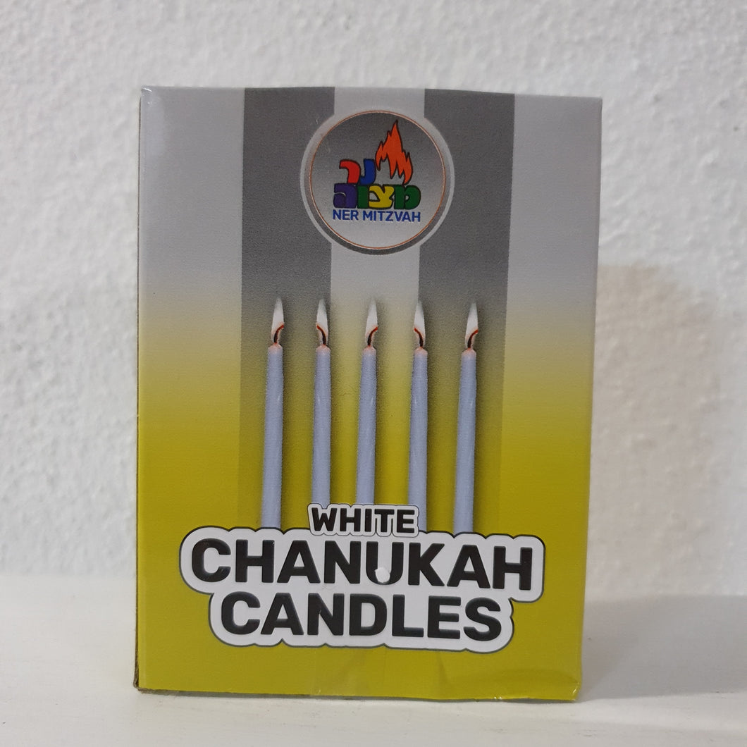 Channukah Kerzen weiß