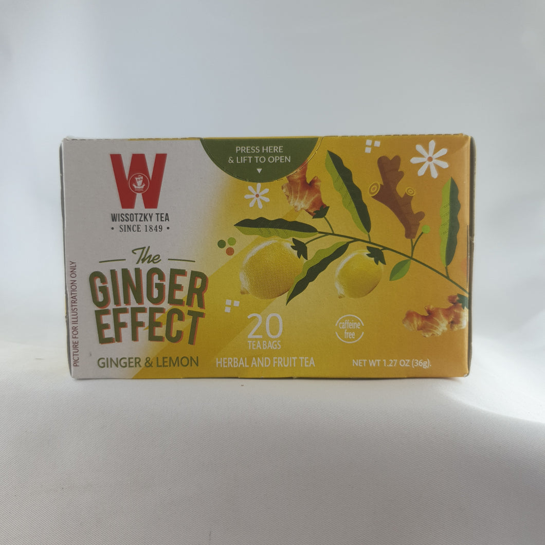 Wissotzky Tee Ginger & Lemon