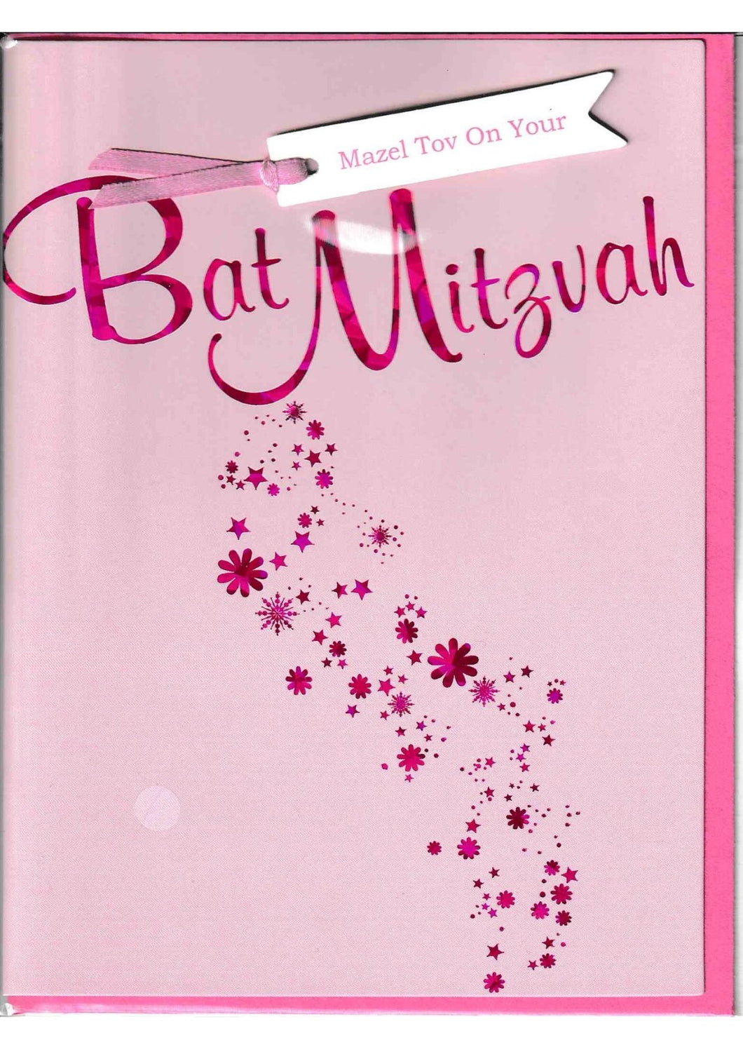 Mazel Tov on your Bat Mitzvah - Glückwuschkarte