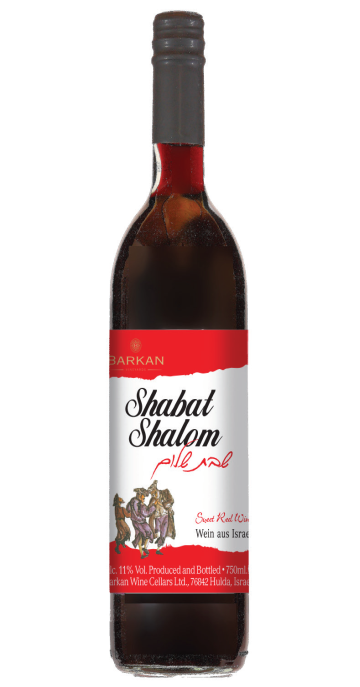 Shabat Shalom, süßer Rotwein für Kiddusch